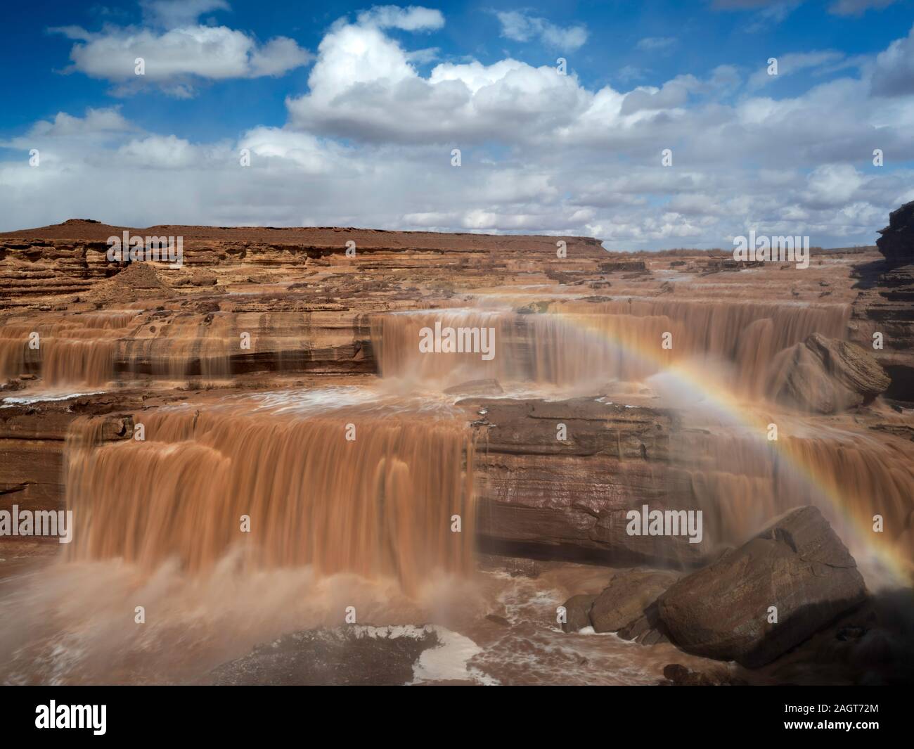 Grand Falls de la Little Colorado River, Arizona Banque D'Images