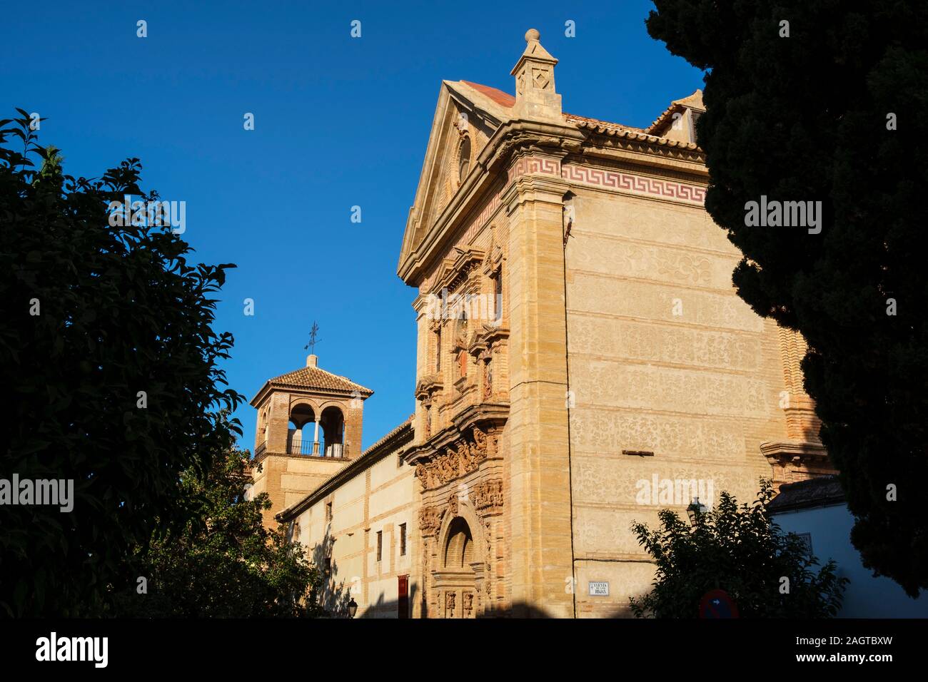 Église et couvent de San Jose, Antequera. La province de Málaga, Andalousie. Le sud de l'Espagne Europe Banque D'Images