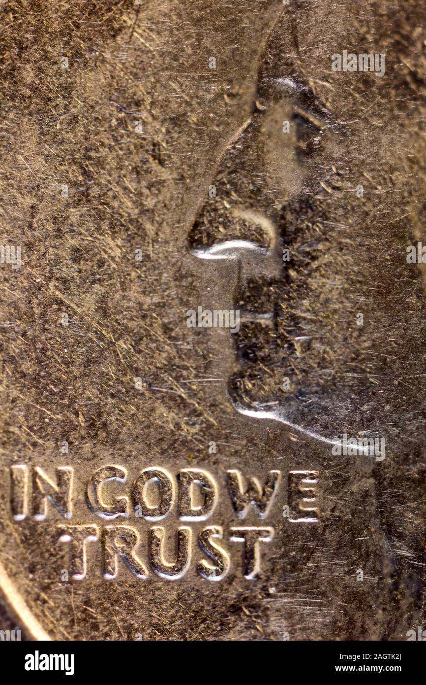 Libre de United States Washington trimestre Banque D'Images