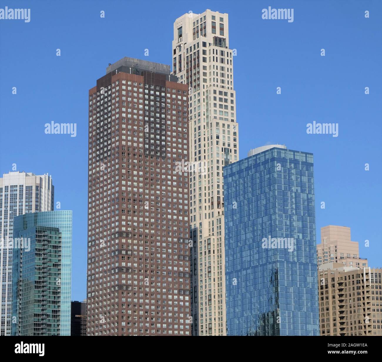Chicago Skyline Banque D'Images