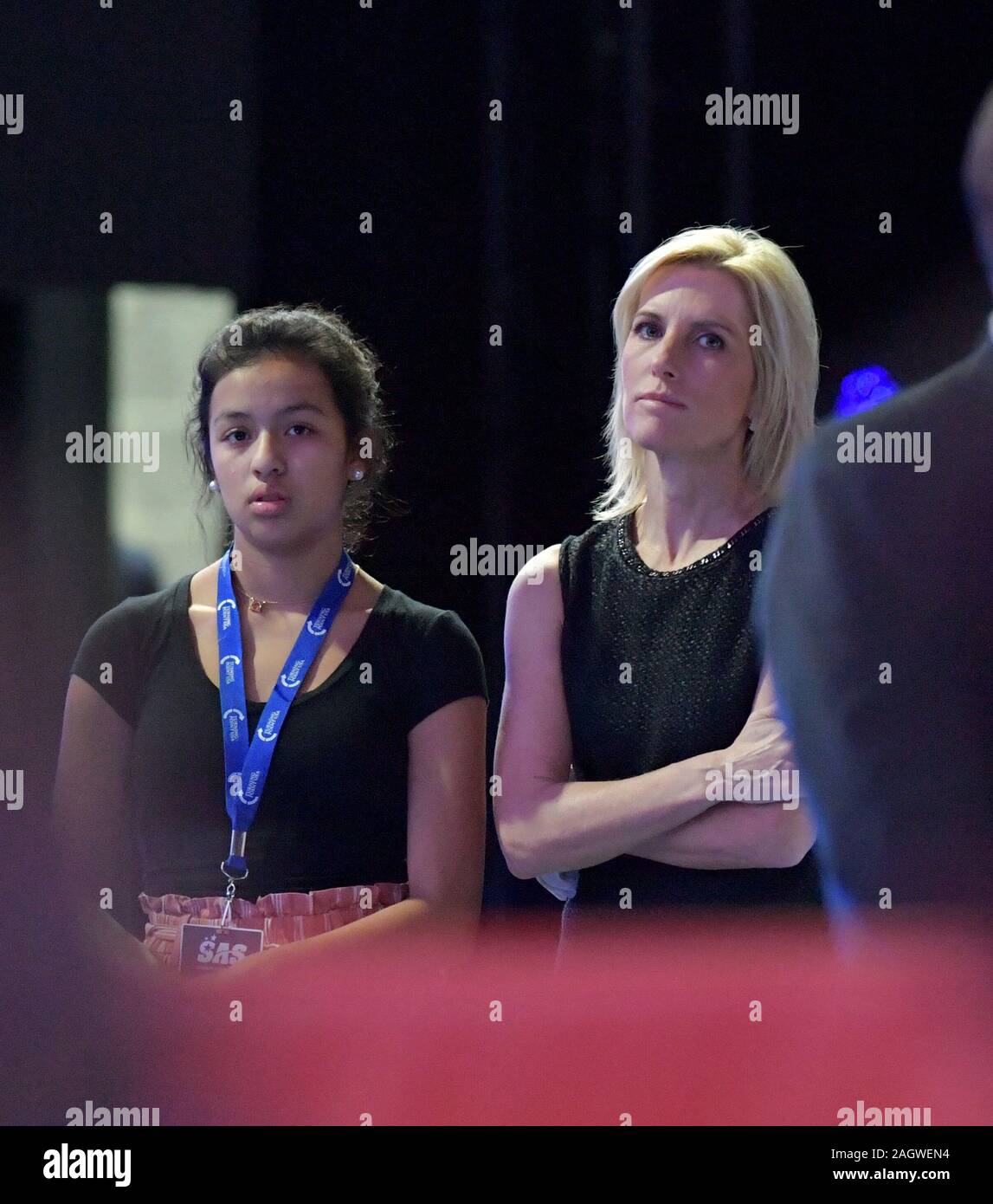 En Floride, aux ÉtatsUnis. 21 décembre 2019. Laura Ingraham, et sa(05)