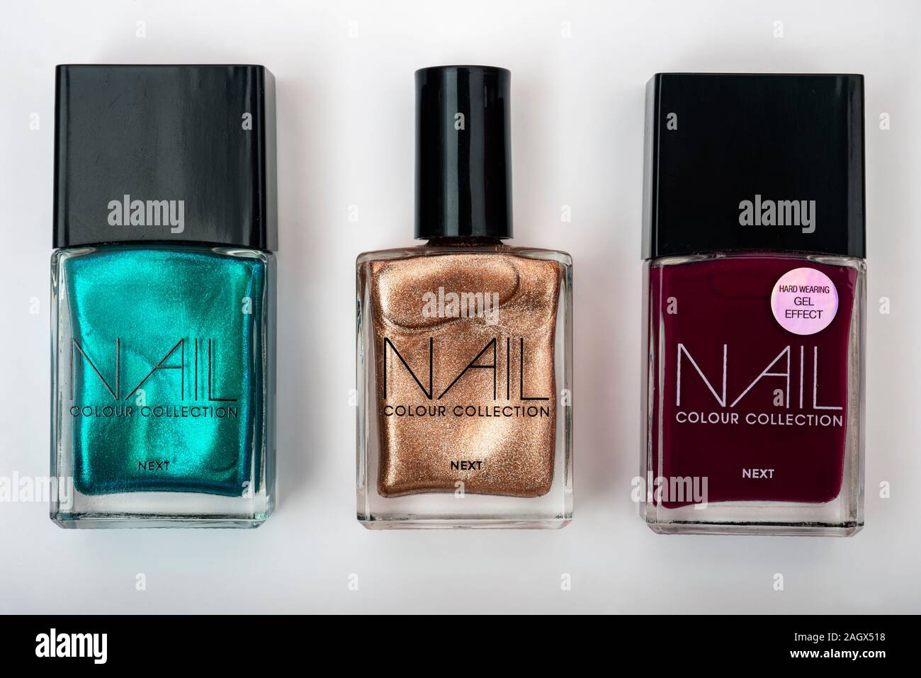 Prochaine collection couleur d'ONGLE Banque D'Images