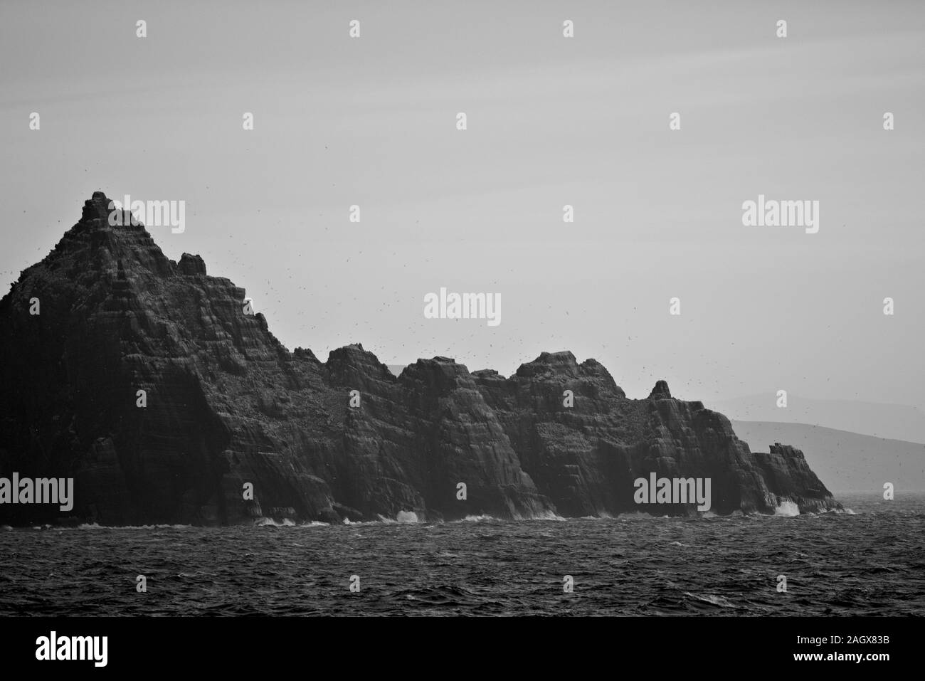 Peu de Skellig, comté de Kerry, Irlande Banque D'Images