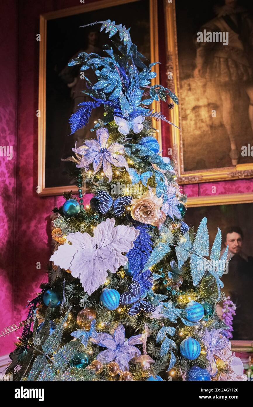 'Alice dans Le Palace" Affichage de Noël à Blenheim Palace en décembre 2019 Banque D'Images
