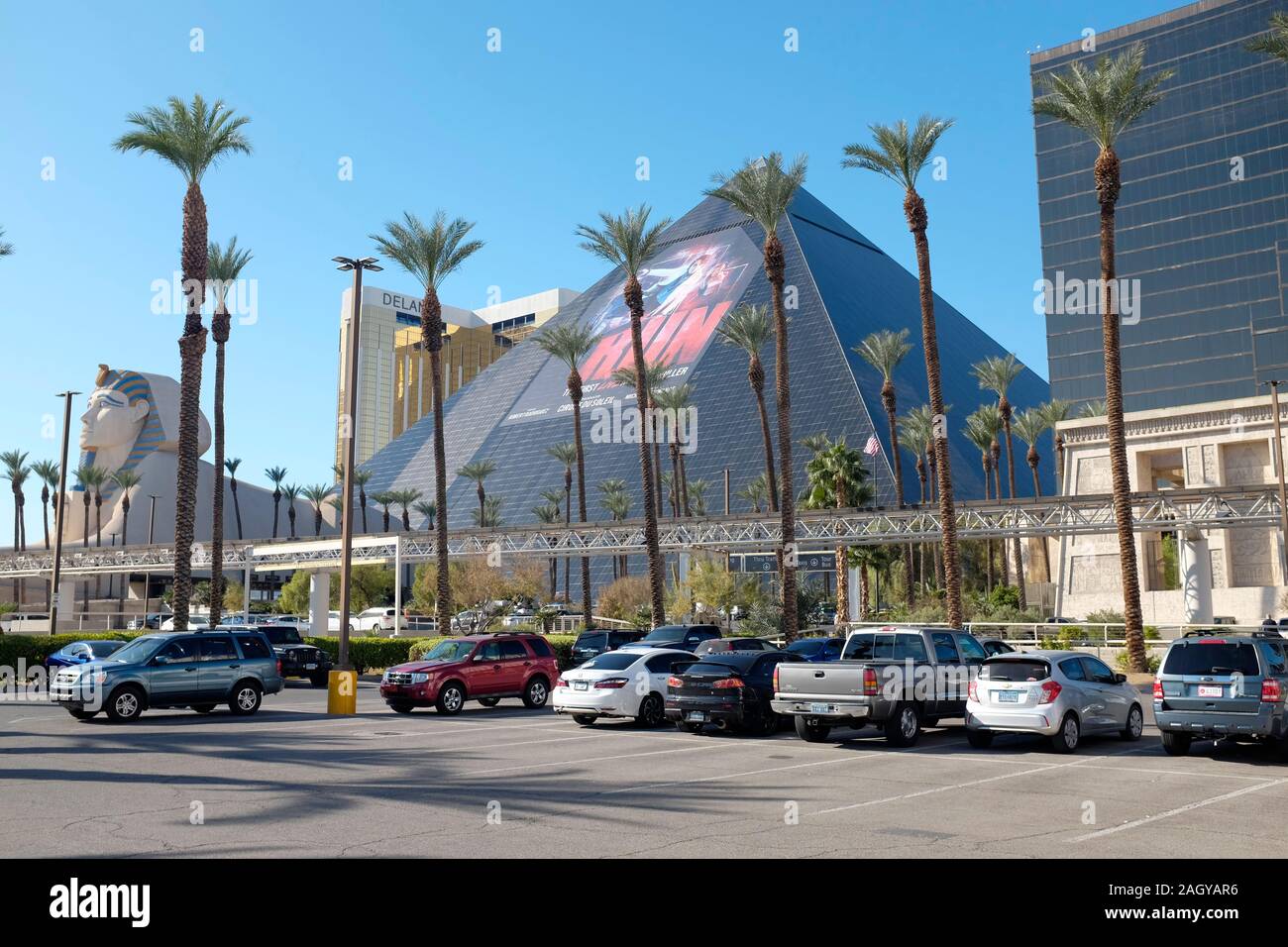 Luxor Resort Hotel and Casino, Las Vegas, Nevada, USA. Banque D'Images
