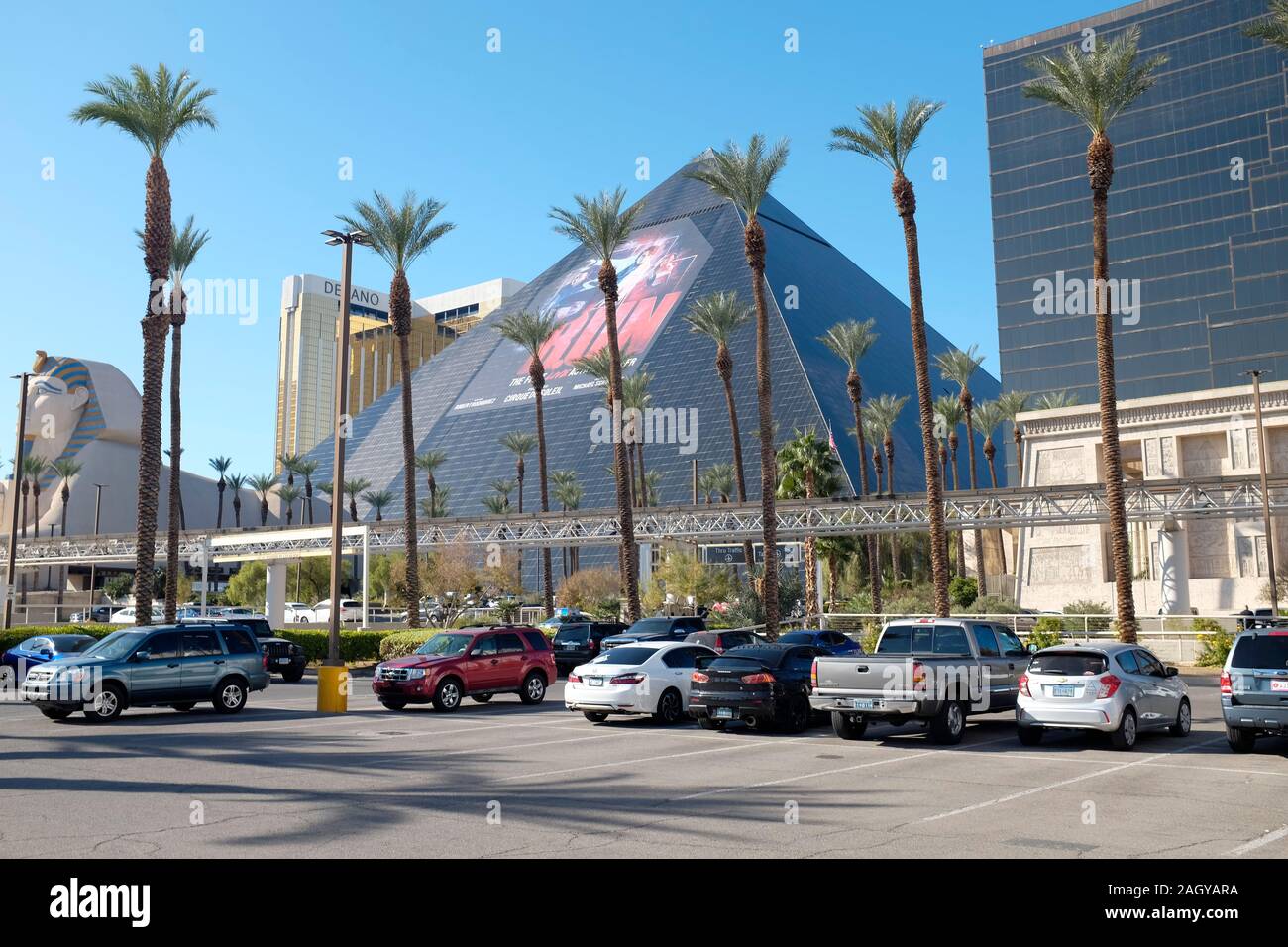 Luxor Resort Hotel and Casino, Las Vegas, Nevada, USA. Banque D'Images