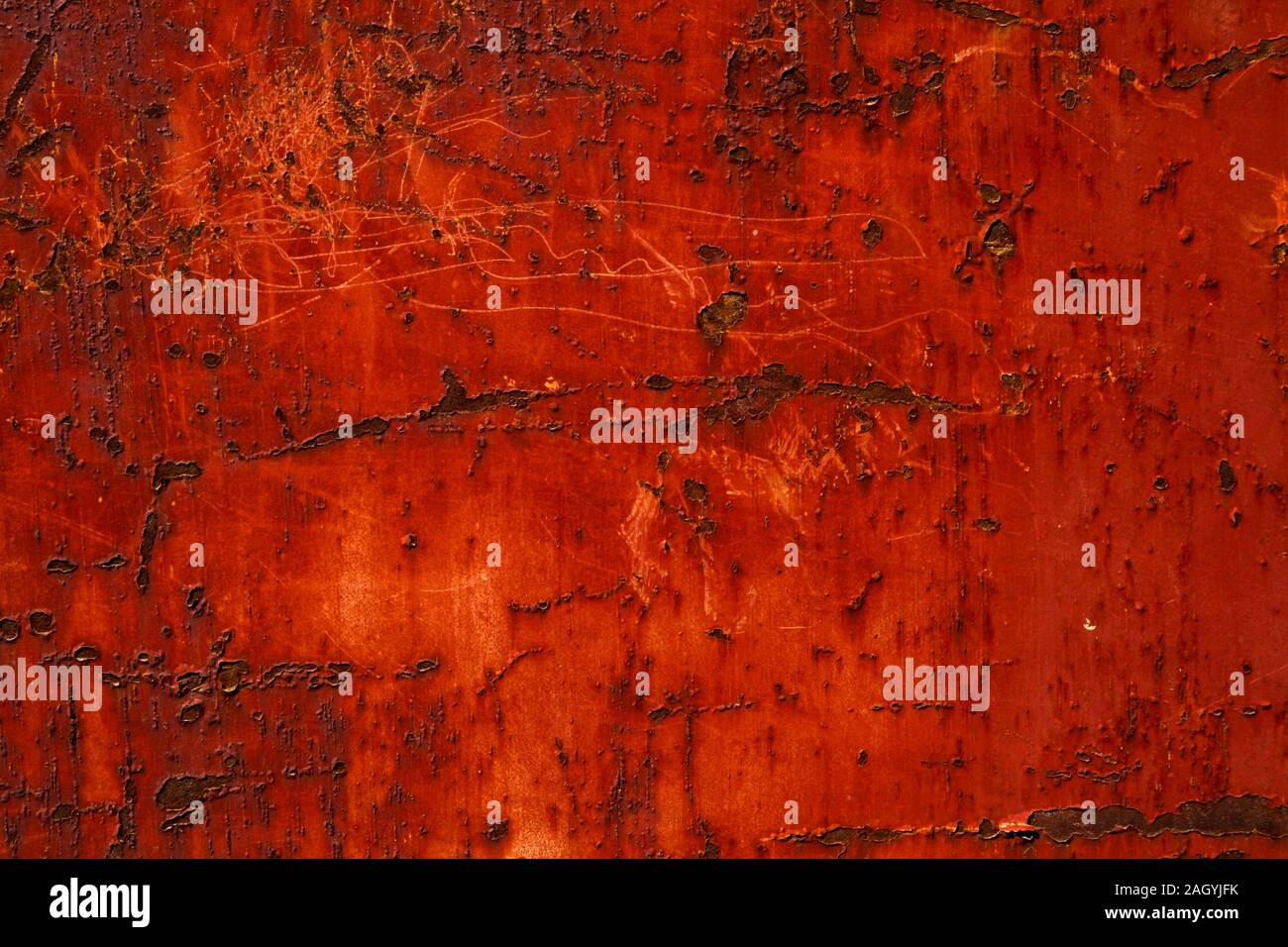 Arrière-plan de surface brûlée red hot Banque D'Images