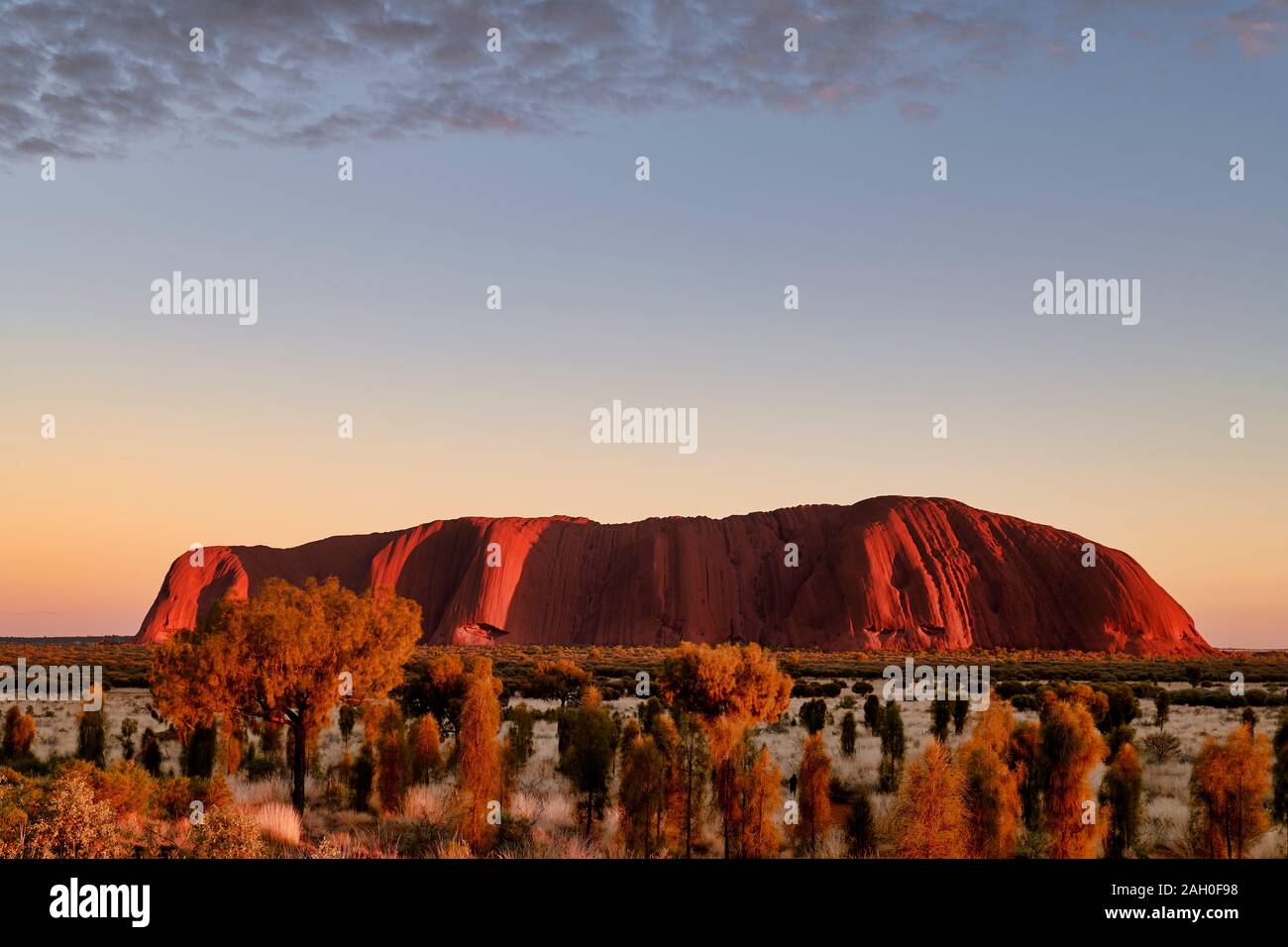 L'Uluru Ayers Rock. L'Australie Banque D'Images