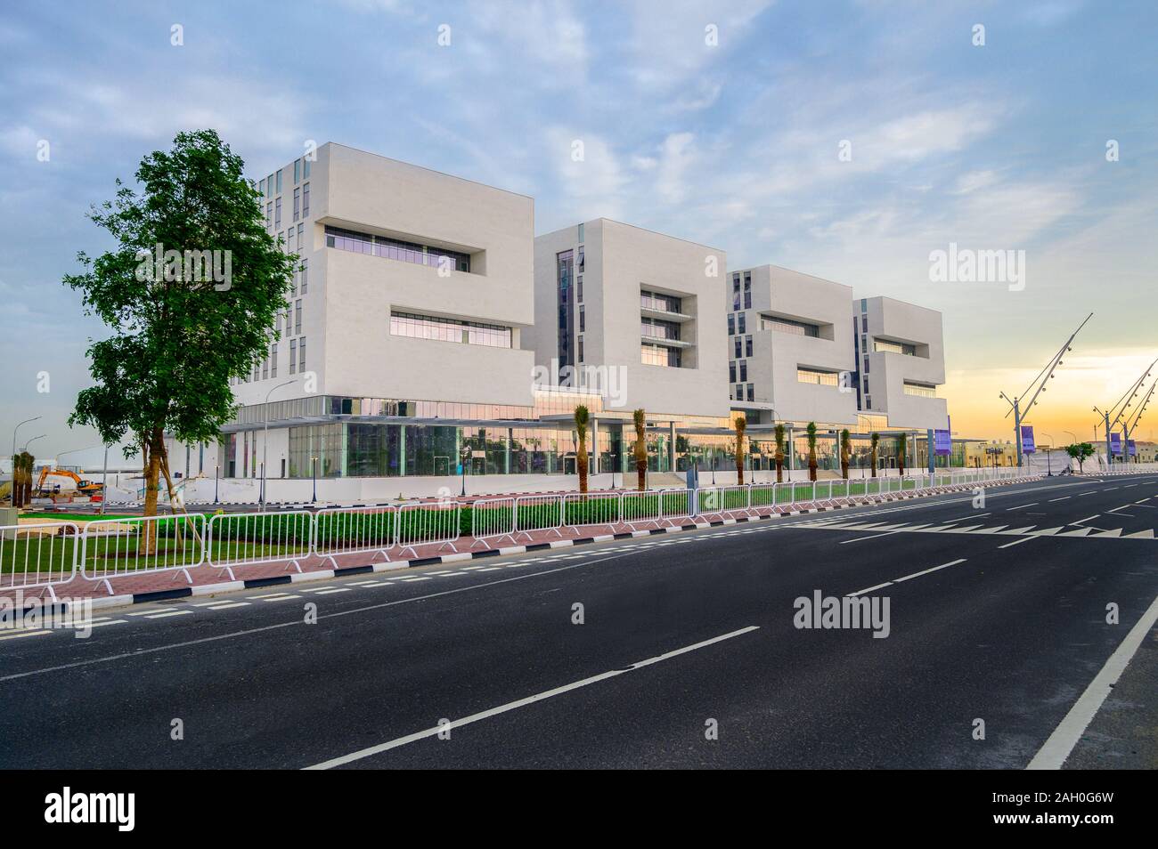 Le bâtiment 2022 Aspirer Zone. le premier bâtiment dans la forme du nombre d'une année Banque D'Images