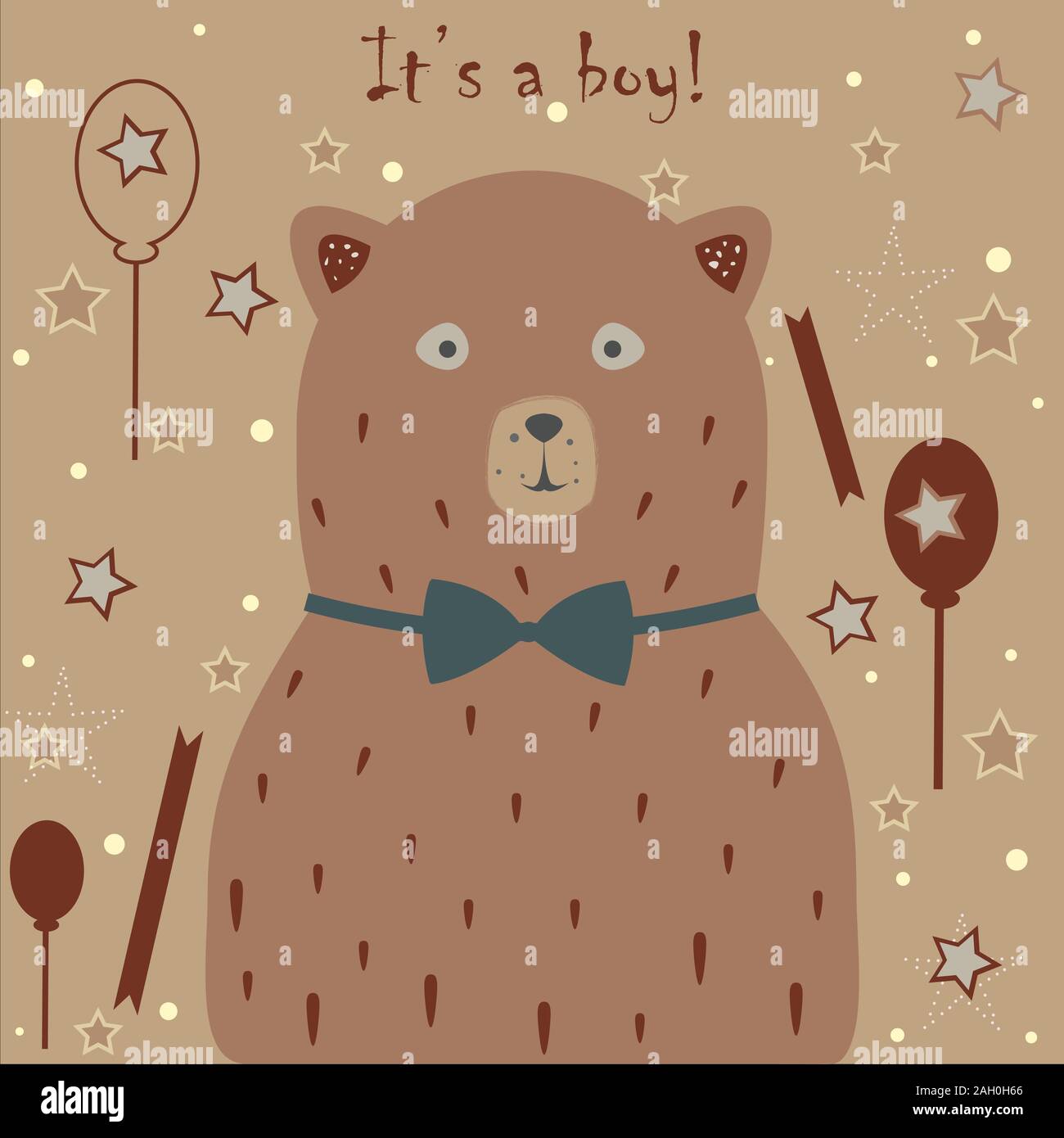 Baby Boy Avis De Naissance Carte D Invitation De Douche De Bebe L Ours Blanc Mignon Annonce L Arrivee D Un Bebe Garcon La Conception De Cartes Avec Message Blue Backgrou Image Vectorielle Stock Alamy