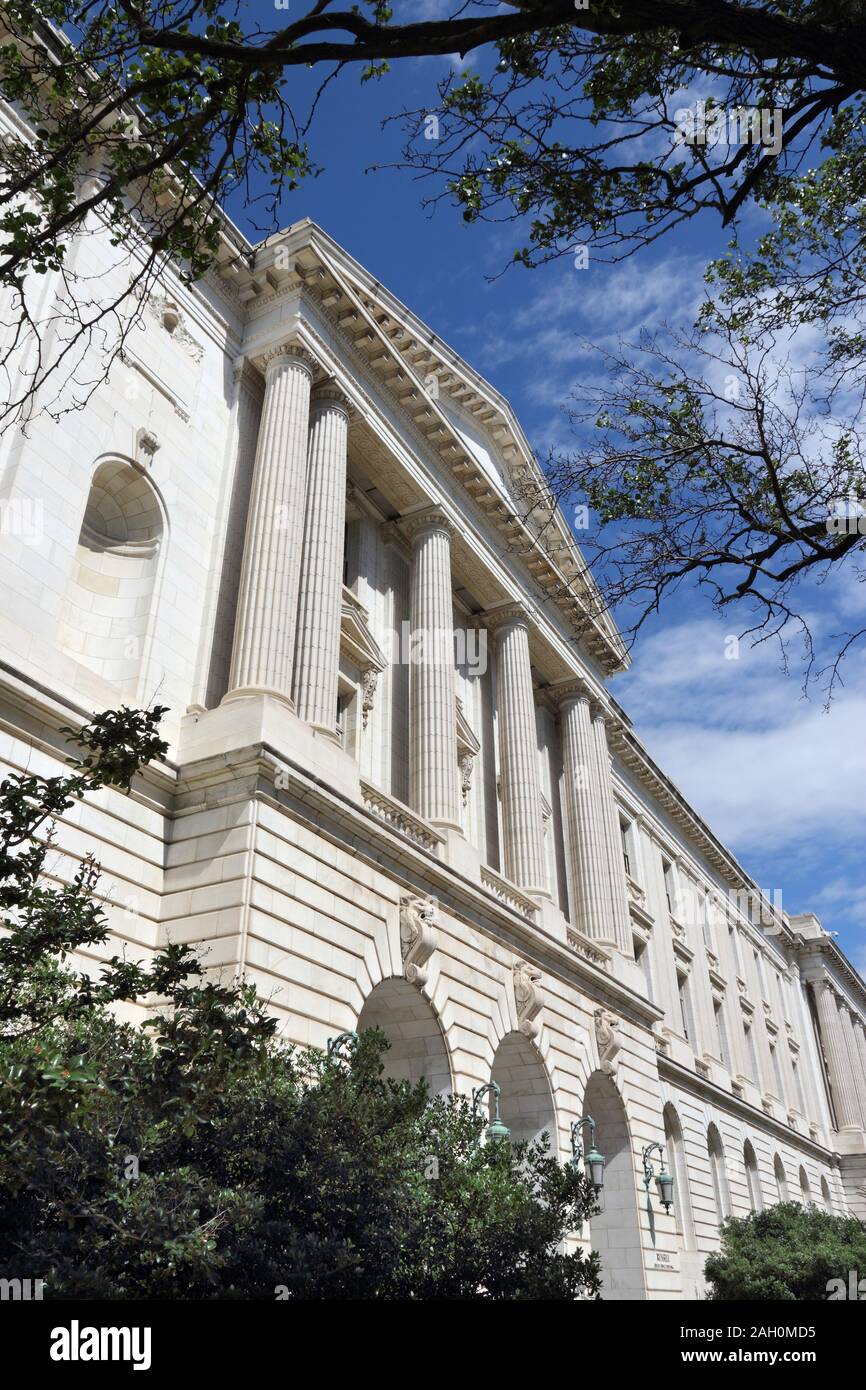 Sénat des Etats-Unis à Washington D.C. Russell Sénat Immeuble de bureaux. Banque D'Images