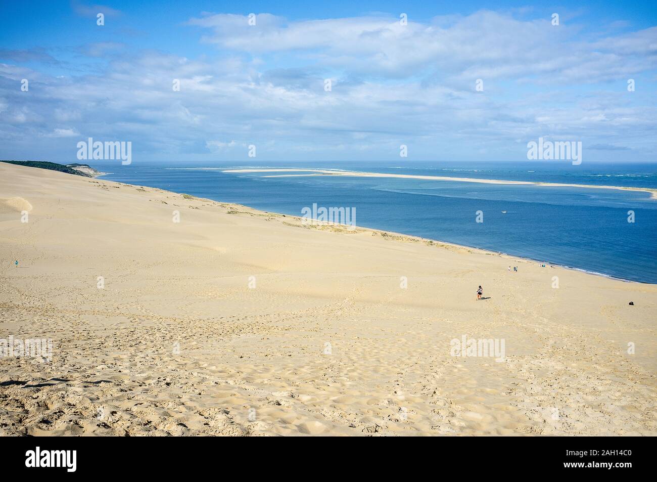 Dune de Pyla, la plus haute dune d'Europe en France Banque D'Images