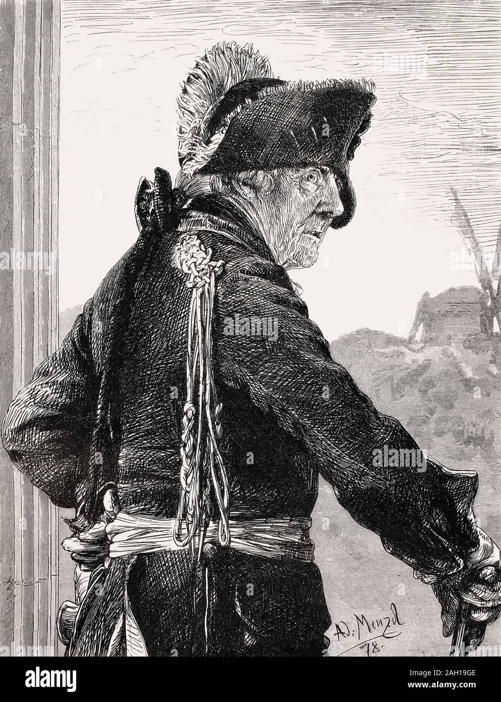 Frederick II ; Frédéric le Grand Banque D'Images