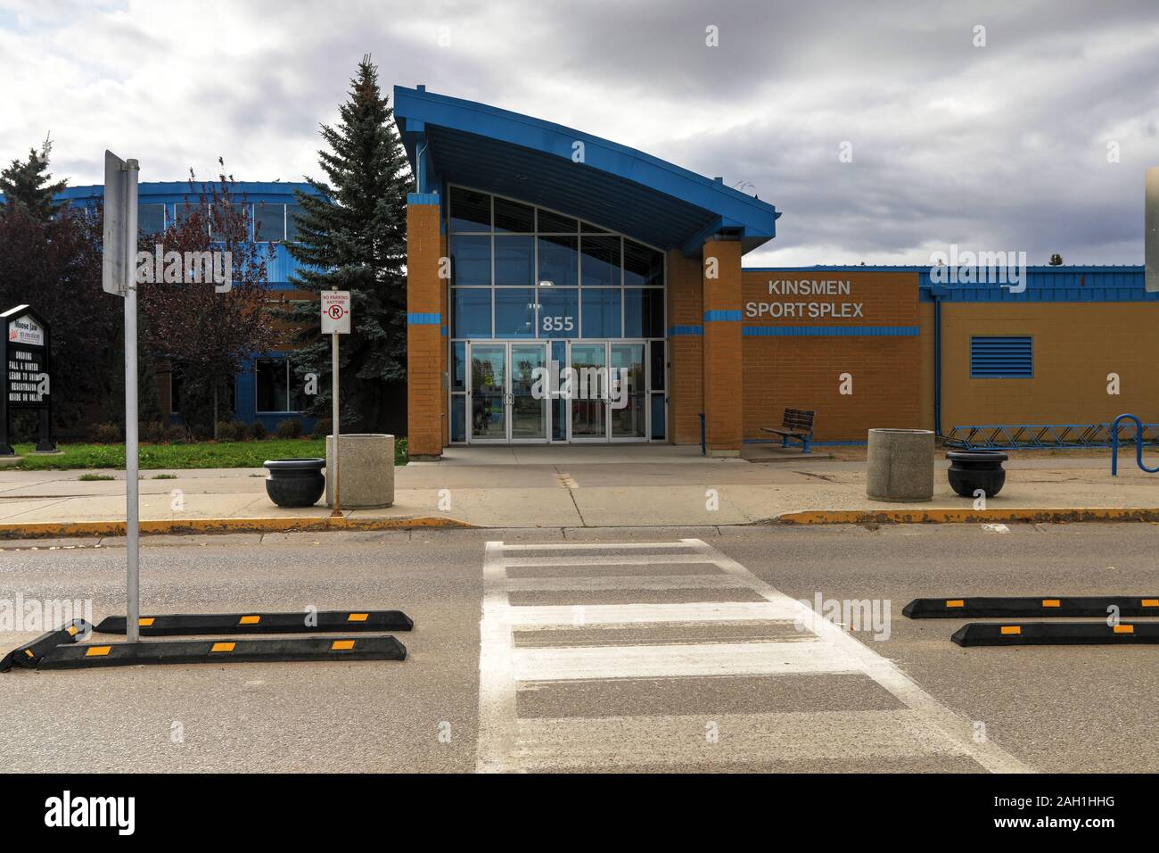 Le Sportsplex Kinsmen à Moose Jaw, Saskatchewan, Canada Banque D'Images