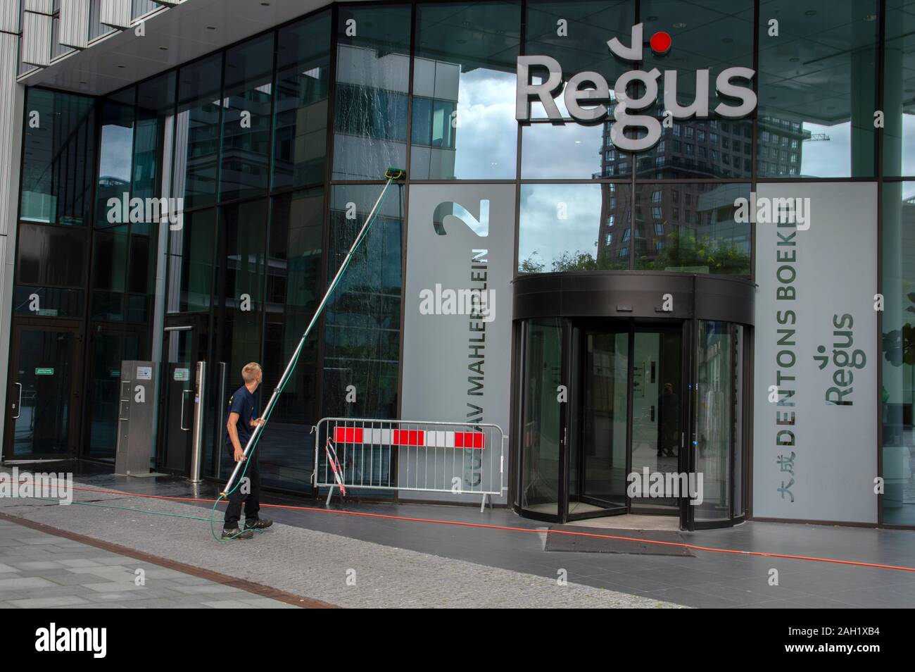 Bâtiment de la société Regus à Amsterdam aux Pays-Bas 2019 Banque D'Images
