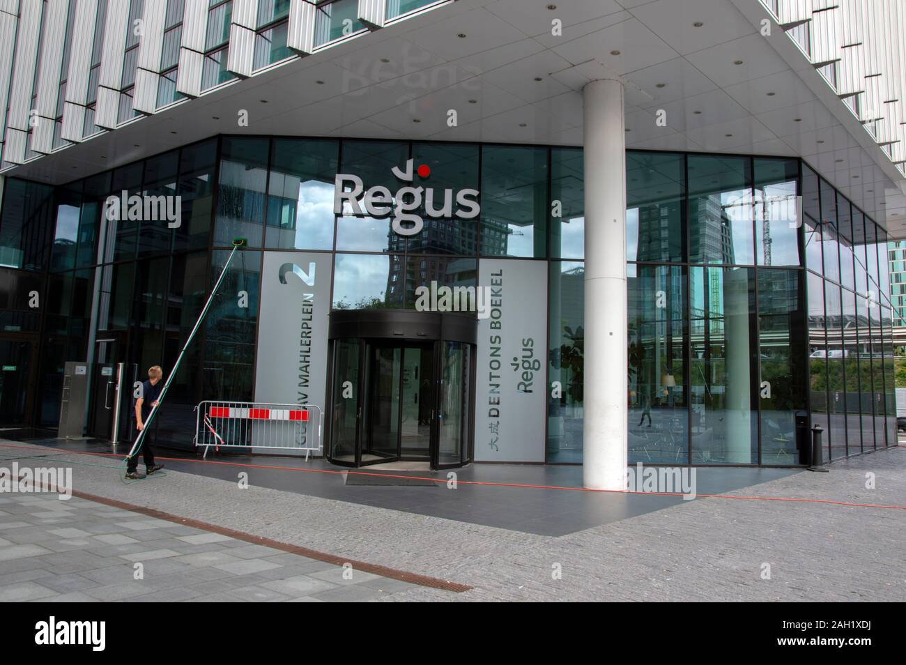 Bâtiment de la société Regus à Amsterdam aux Pays-Bas 2019 Banque D'Images