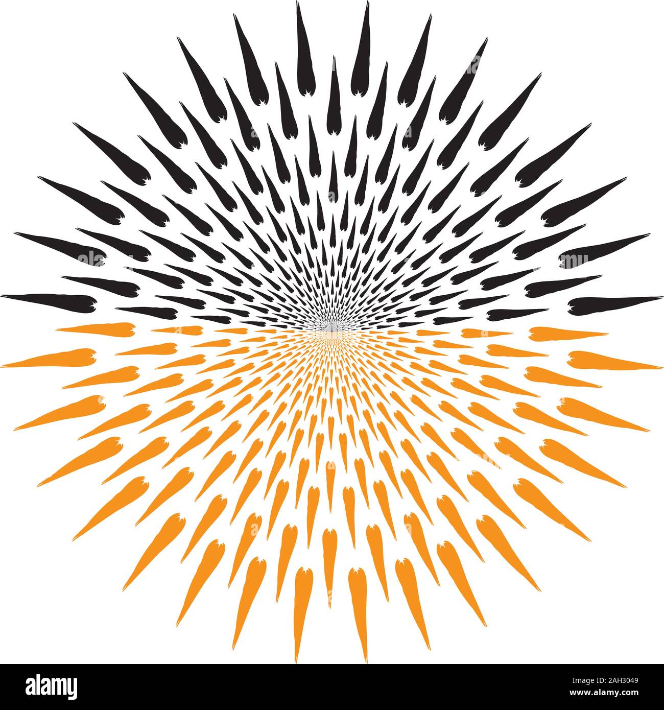 logo sunbursts Banque D'Images