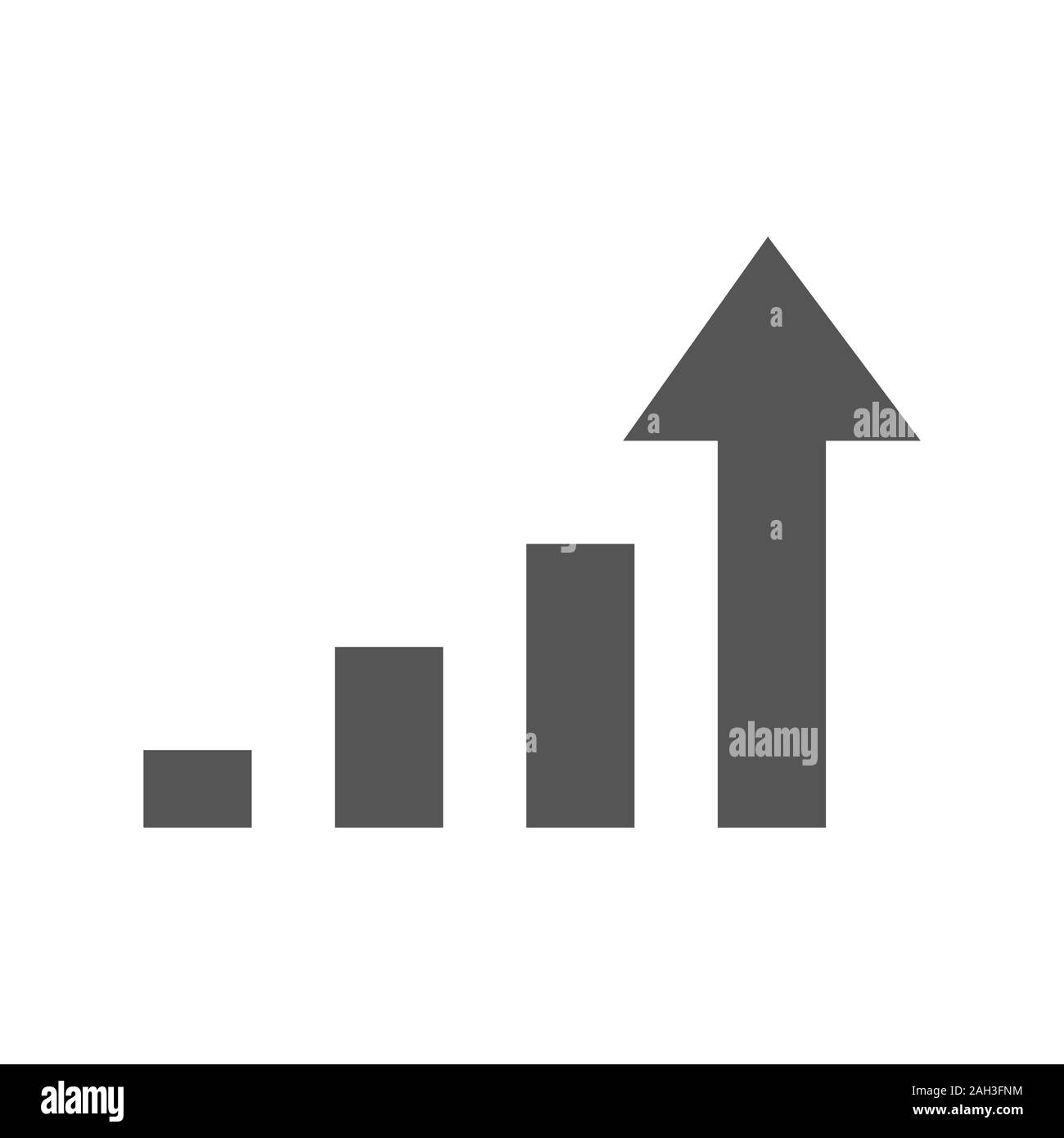 La croissance financière concept illustration. Vecteur de la mode signe. EPS 10 Illustration de Vecteur