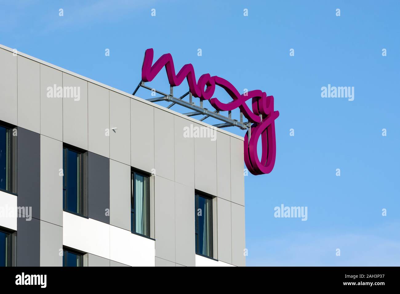 Hôtel Moxy, NEC, Birmingham, UK Banque D'Images Hôtel Moxy, NEC, Birmingham, UK Banque D'Images