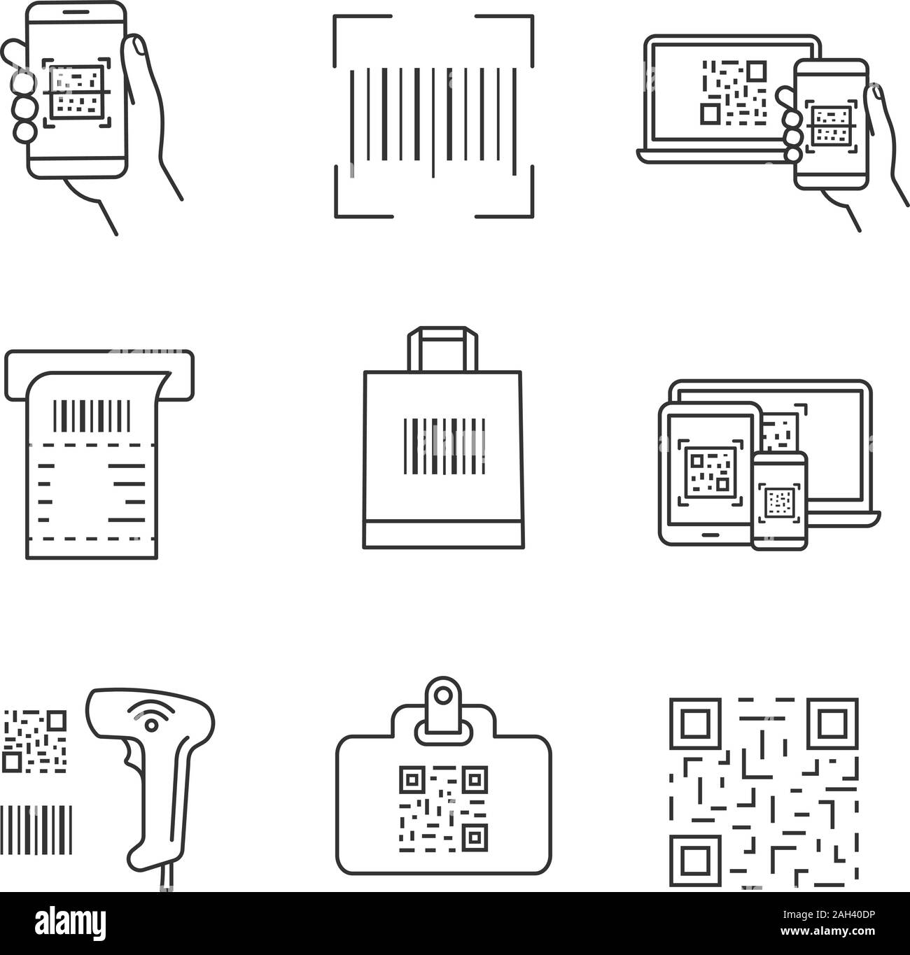 Barcodes barcodes barcodes Banque d'images noir et blanc - Page 2 - Alamy