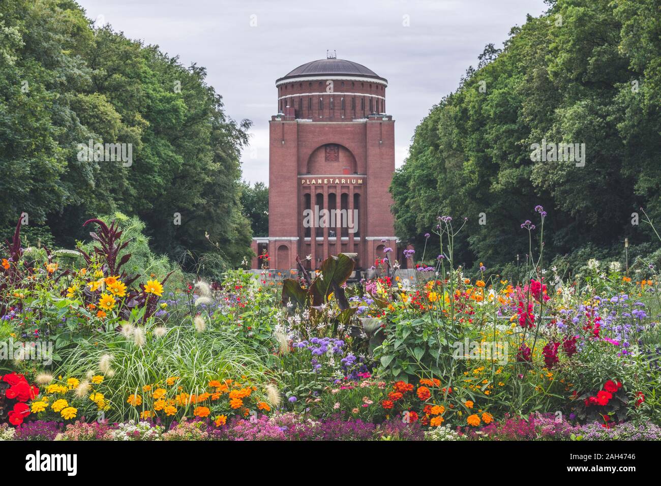 Allemagne, Hambourg, Planétarium de Hambourg Stadtpark Banque D'Images