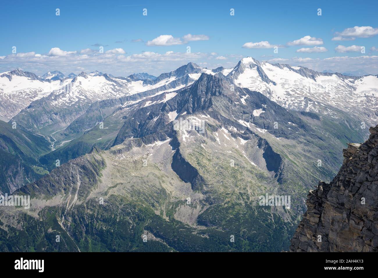 "Paysage de montagne" (in Tirol, Autriche Banque D'Images