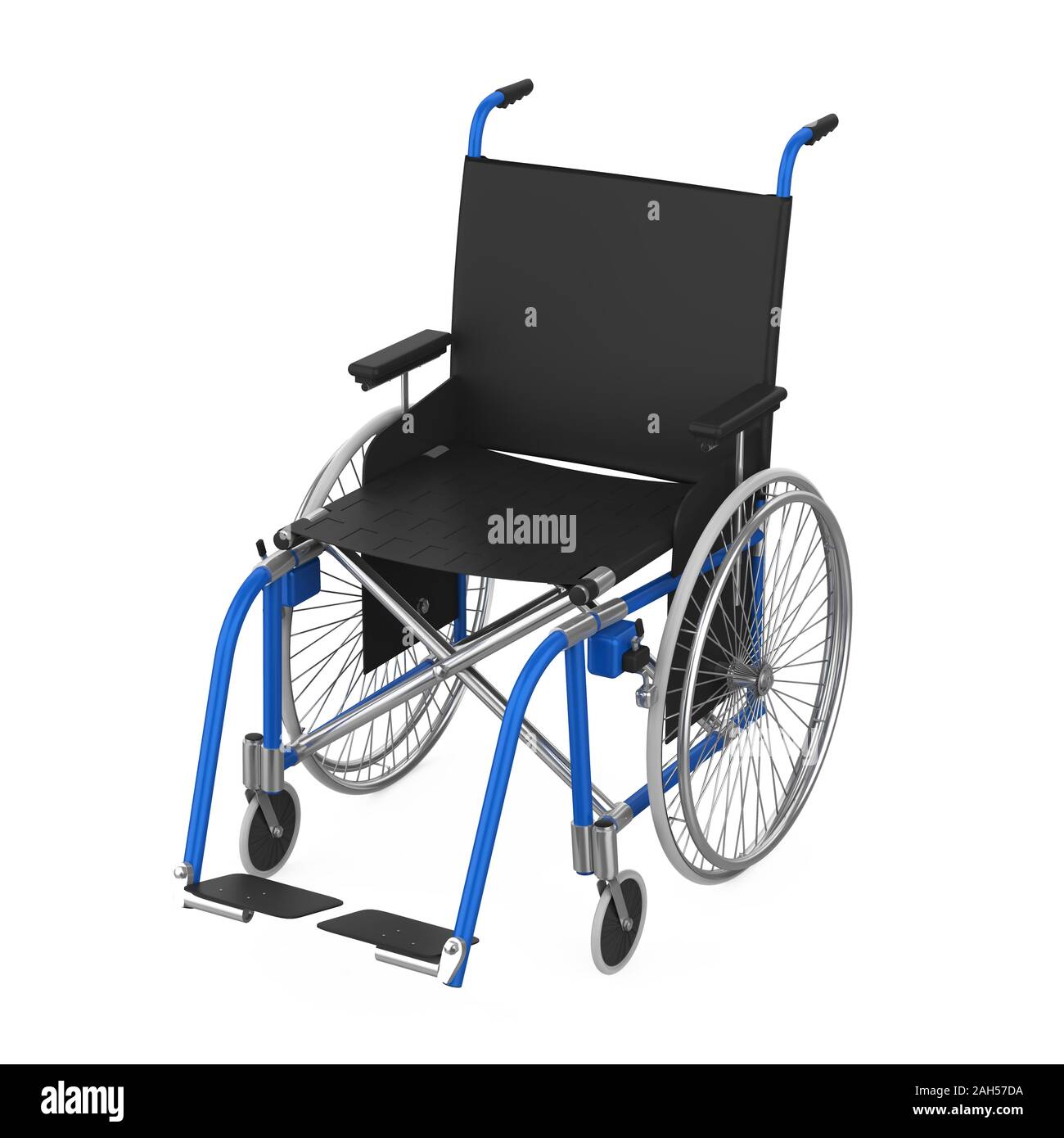 Isolé en fauteuil roulant Banque D'Images