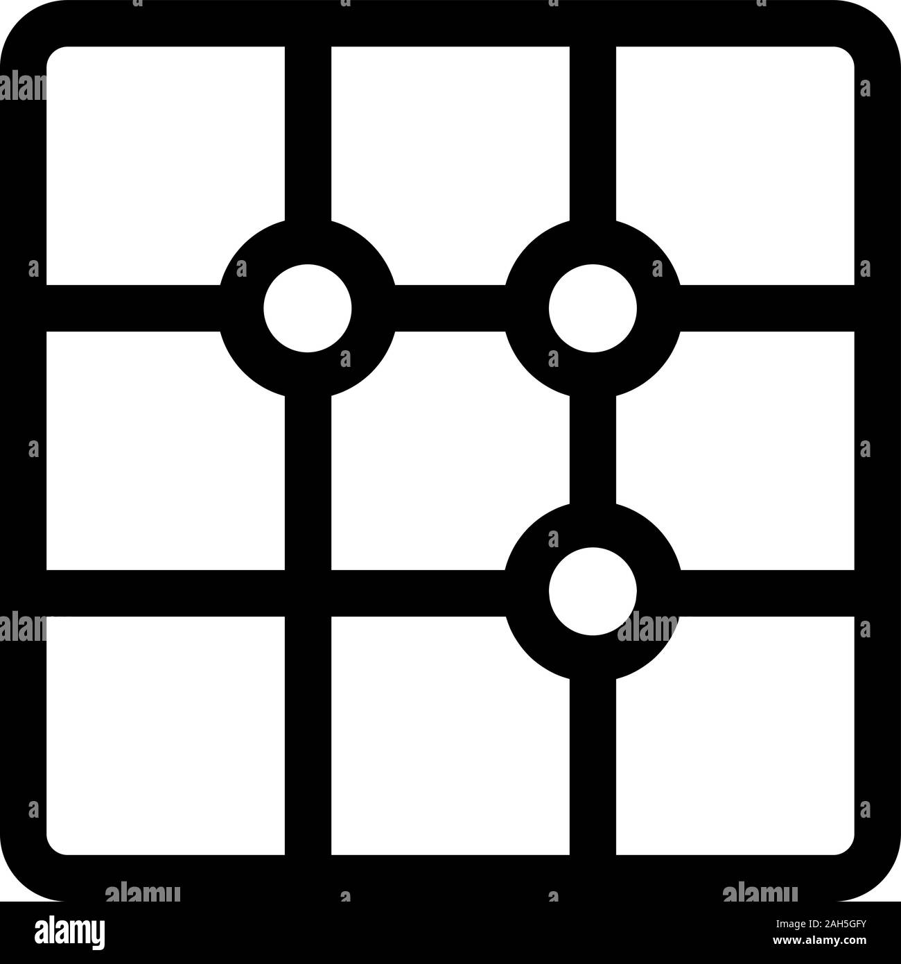 Pour l'icône du jeu vector. Illustration symbole contour isolé Illustration de Vecteur