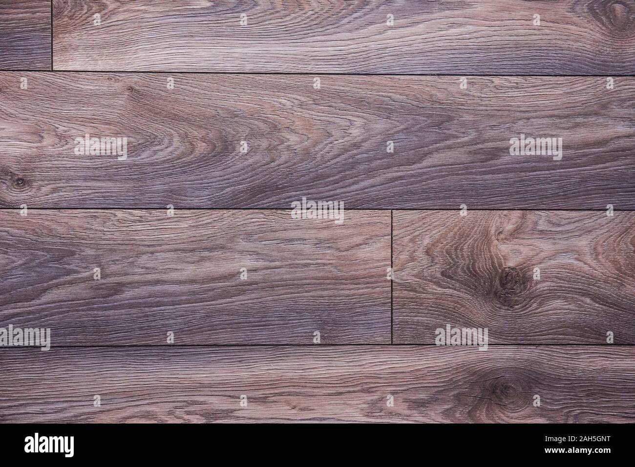 Plancher en bois Vintage détail arrière-plan avec effet filtré. L'orientation horizontale, noeuds dans le bois. Banque D'Images