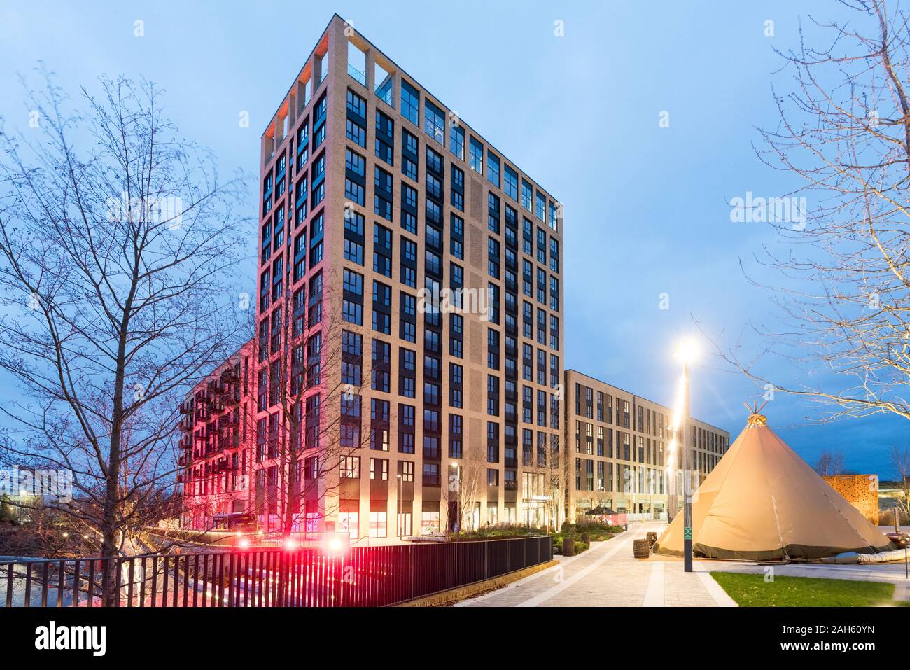 Greenford Quay, Greystar Resources Development Banque D'Images