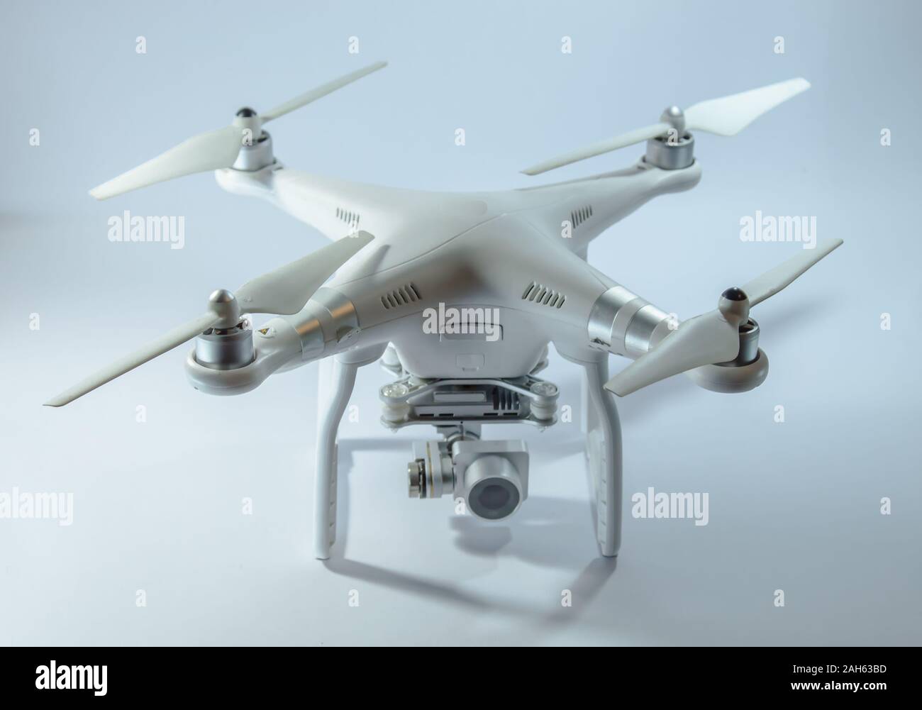 Drones pour la photographie et la vidéo mobile. Banque D'Images