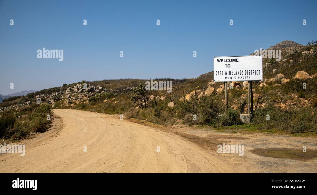Middelbergpas, Middelberg Pass, Western Cape, Afrique Du Sud Banque D'Images