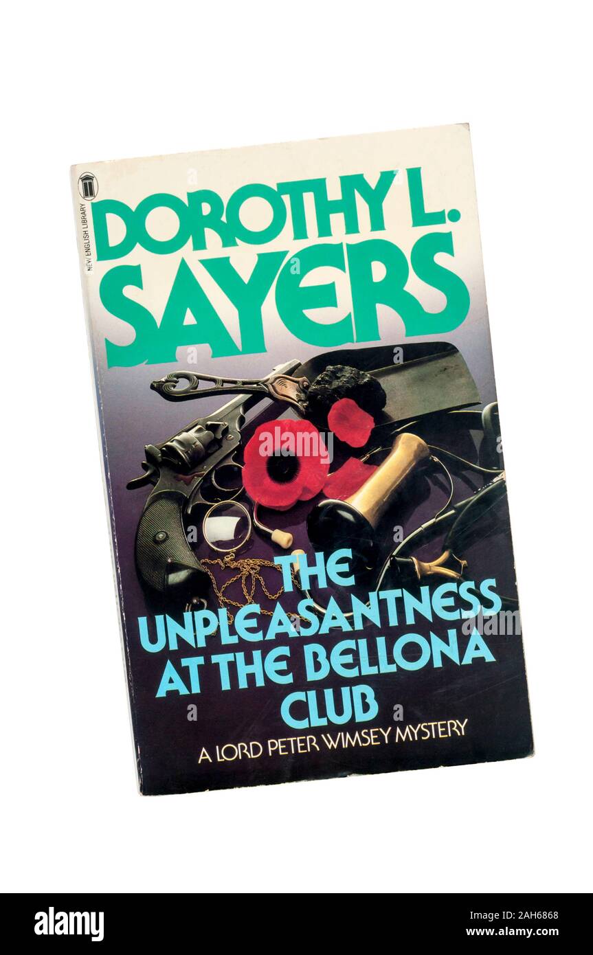 Le désagrément au Club Bellona était la quatrième roman du crime par Dorothy Sayers, L'établissement vous Lord Peter Wimsey. Il a d'abord été publié en 1928. Banque D'Images