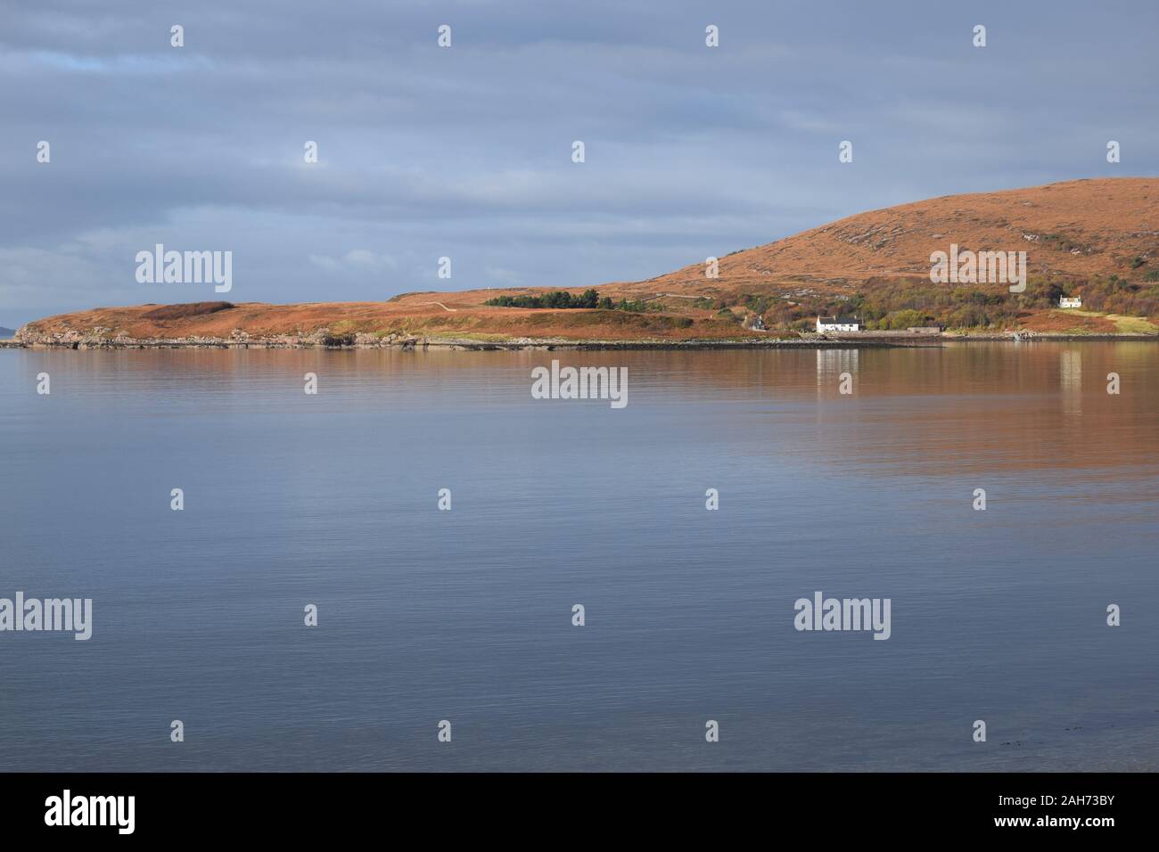 Côte ouest de l'Écosse et ullapool Wester Ross. Banque D'Images