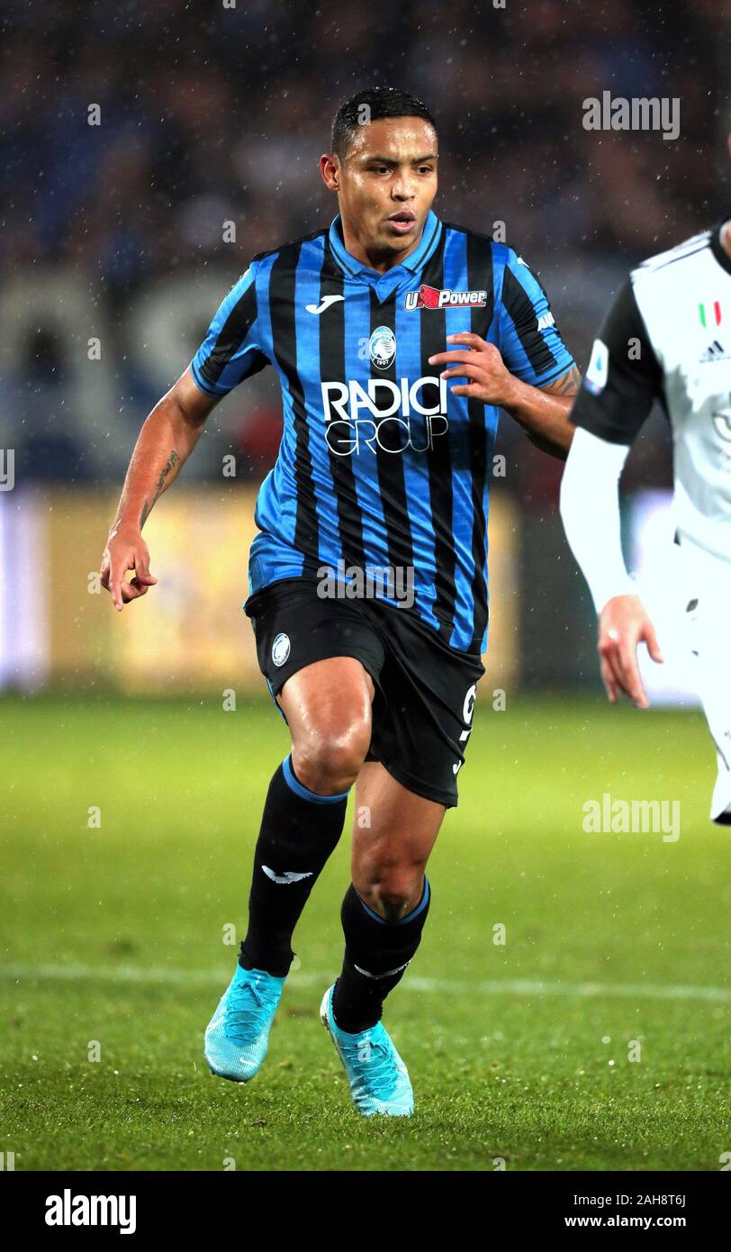 Bergame, ITALIE - 23 novembre 2019: Luis Muriel en action pendant la Serie A 2019/2020 ATALANTA / JUVENTUS au stade Ateti Azzurri d'Italia. Banque D'Images