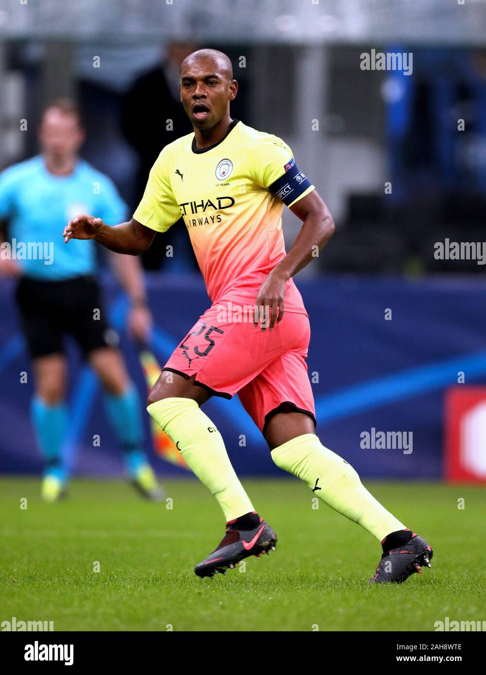 Milan, ITALIE - 6 novembre 2019: Fernandinho en action pendant la Ligue des  Champions de l'UEFA 2019/2020 ATALANTA / MANCHESTER CITY au stade San Siro  Photo Stock - Alamy