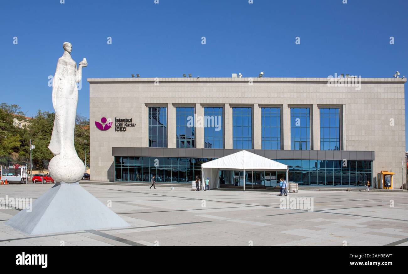 Harbiye, Istanbul, Turquie 3 octobre 2019 Istanbul Lütfi Kirdar Centre international de congrès et d'expositions Banque D'Images