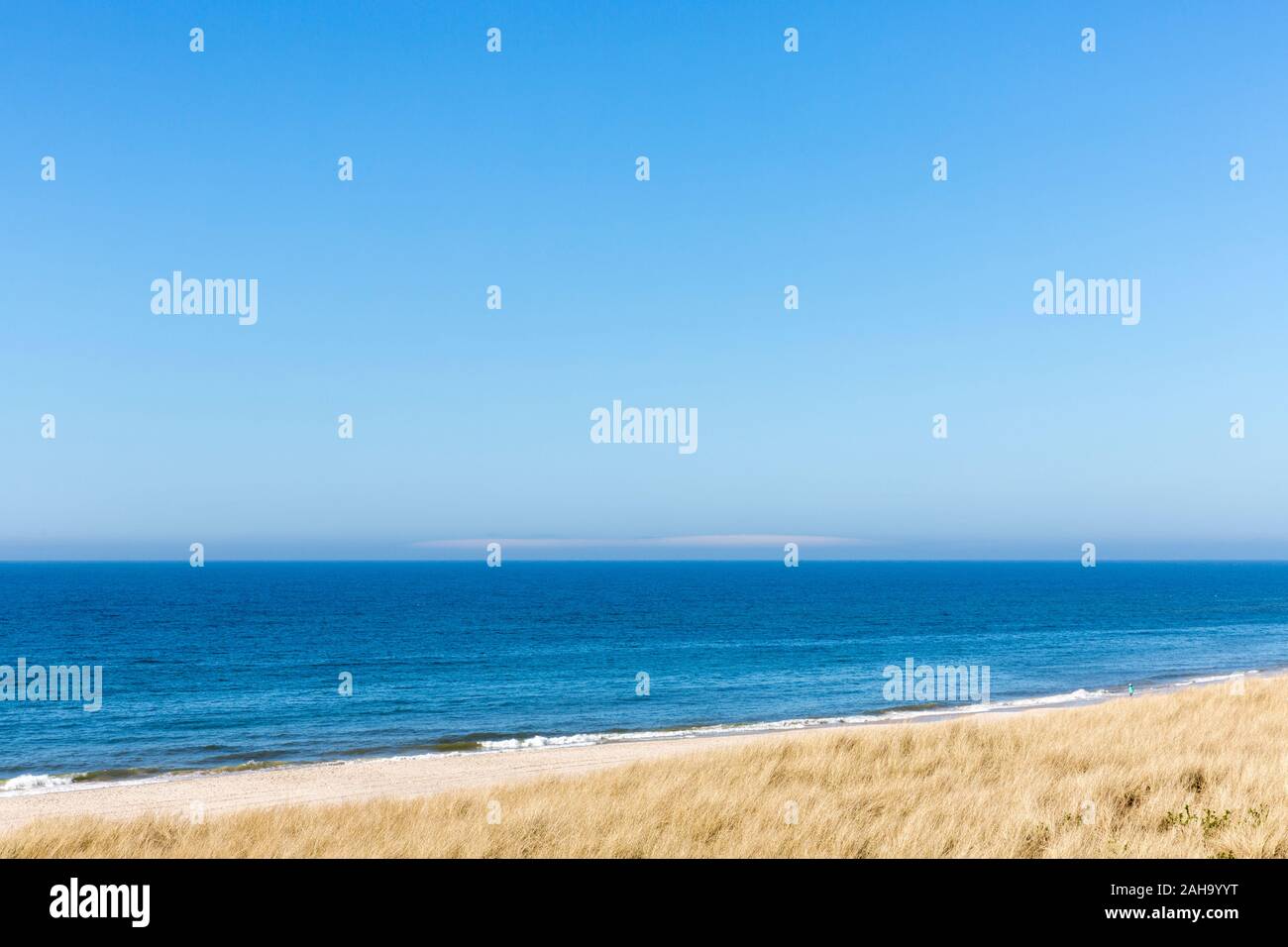 Duenen, Strand, Meer, Horizont, Wenningstedt, Sylt Banque D'Images