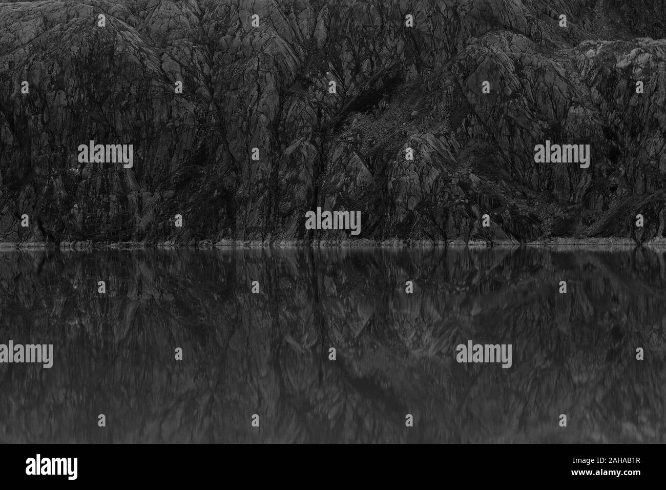 Le Parc National de Folgefonna, Norvège Banque D'Images