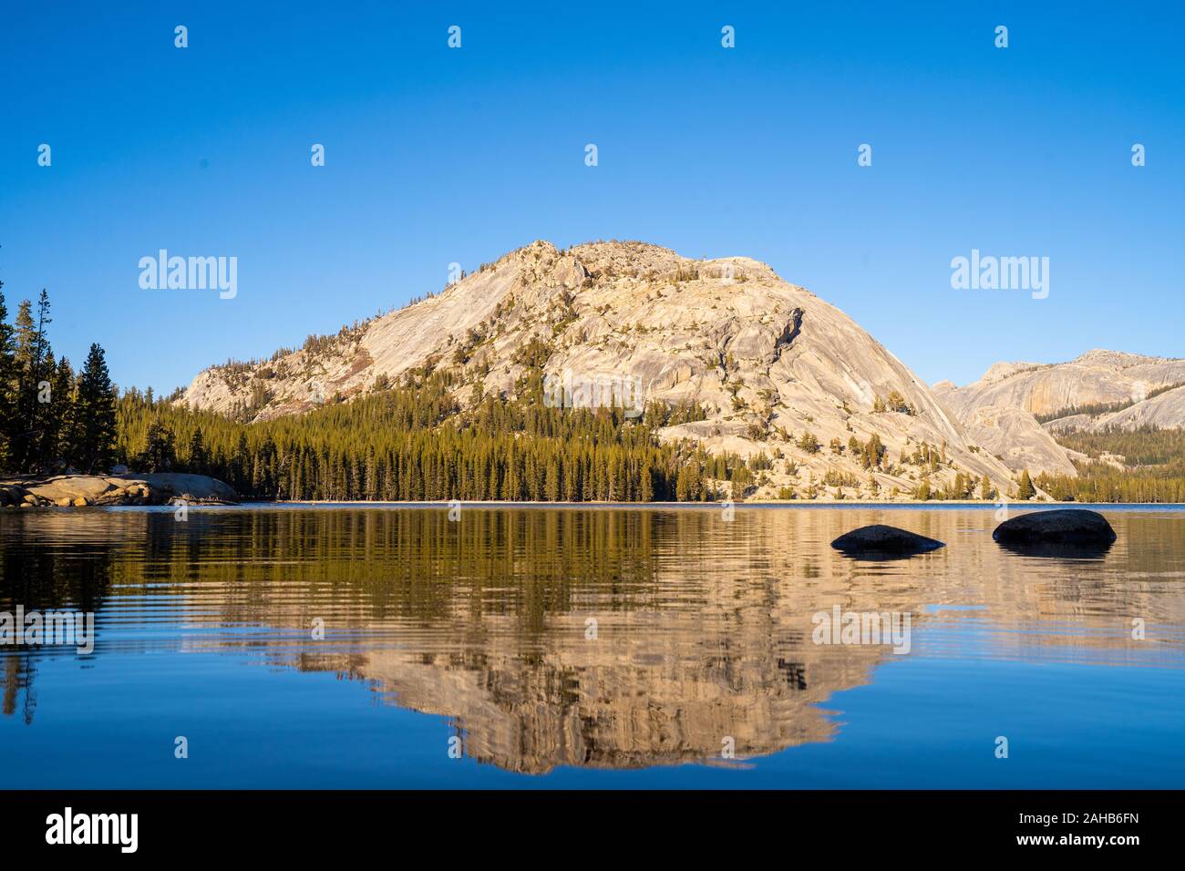 Lac de Yosemite Banque D'Images