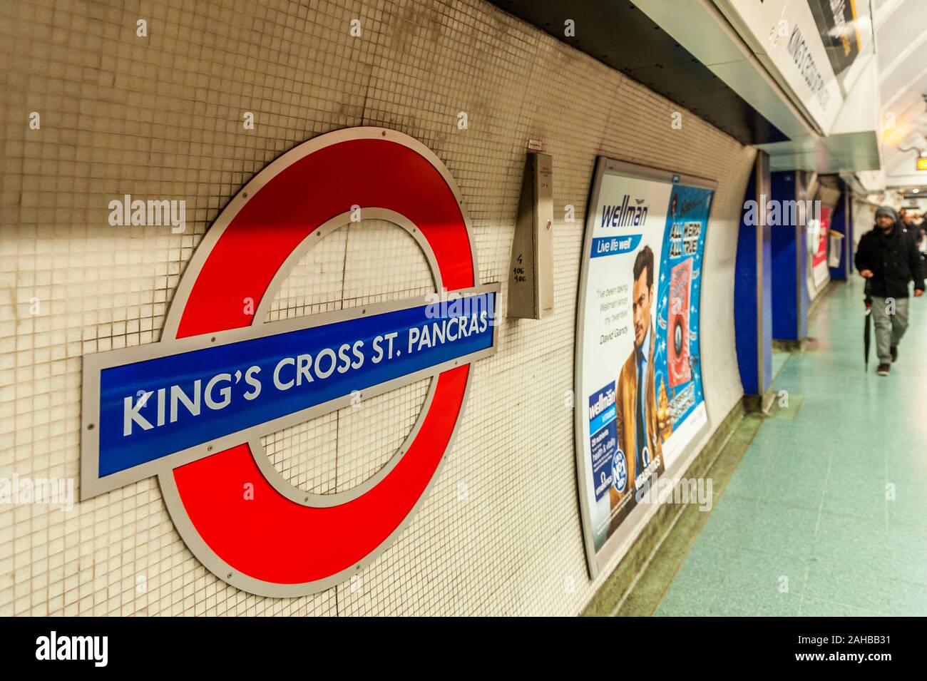 Métro de Londres, Londres, Royaume-Uni. Banque D'Images