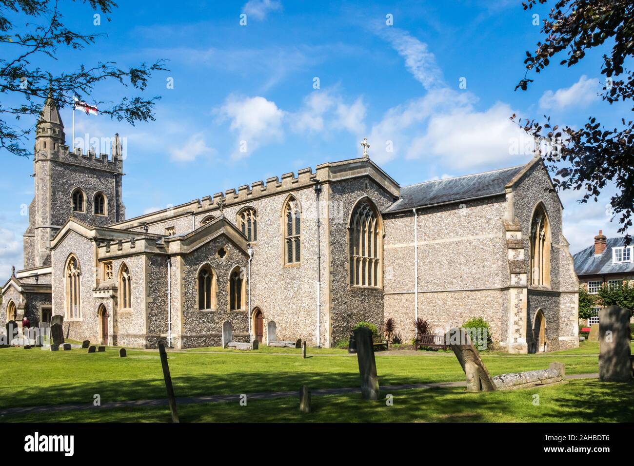 St Mary's Parish Church, Old Amersham, Buckinghamshire, England, UK Banque D'Images