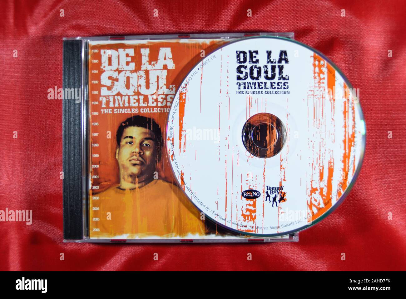 CD de musique, DE LA Soul.intemporel La collection unique. Banque D'Images