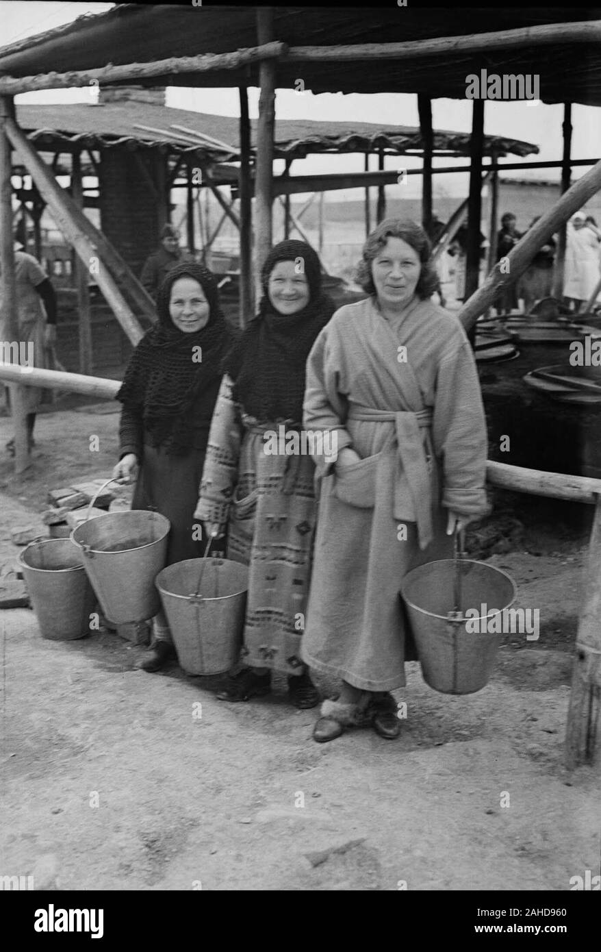 Réfugiés polonais en Iran, 1942-1945 Banque D'Images