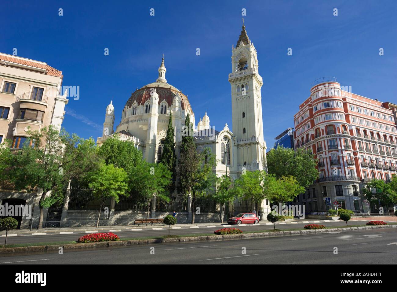 Église de San Manuel y San Benito, Madrid, Espagne Banque D'Images