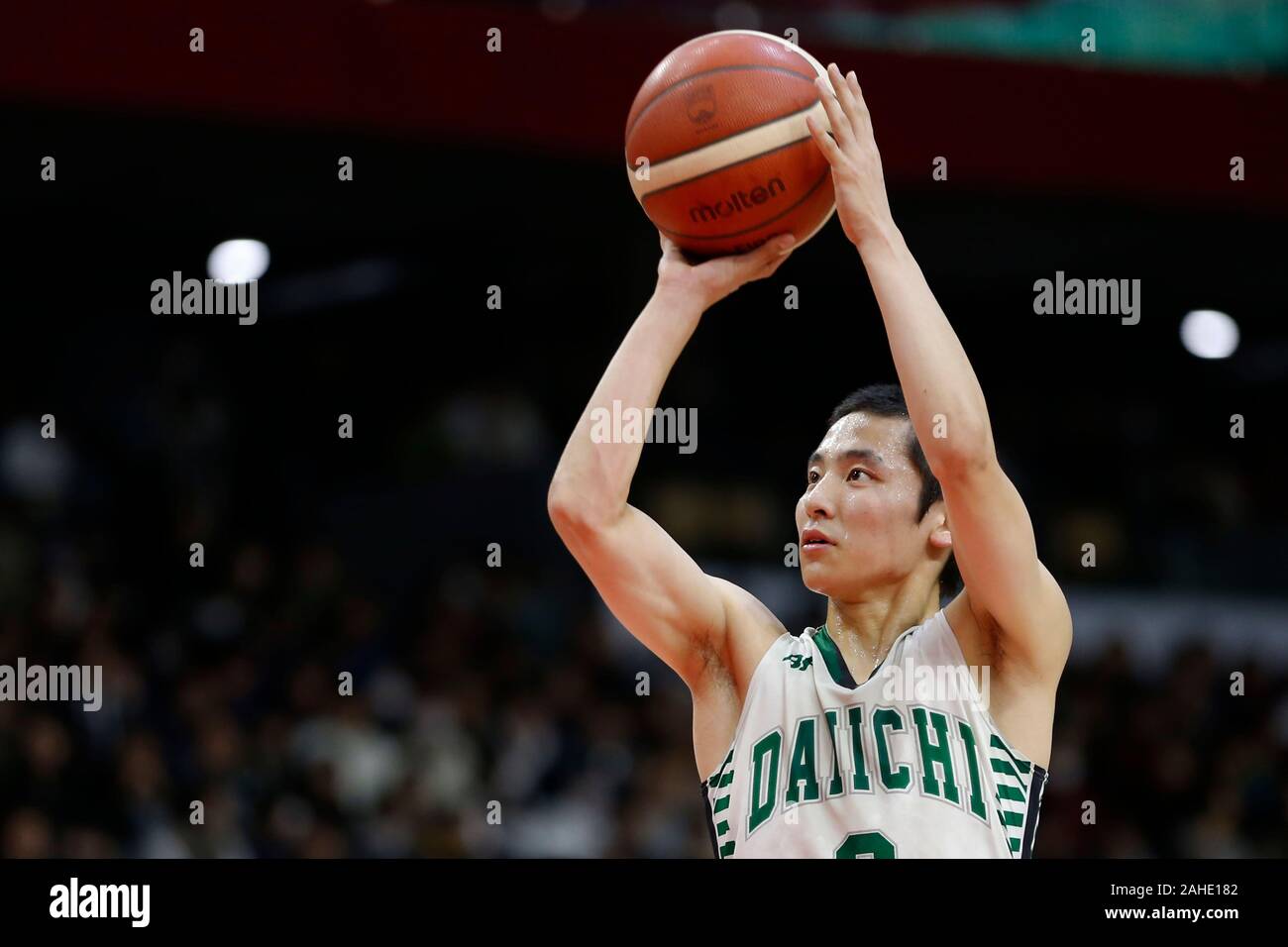 Plaza Sport Forêt Musashino, Tokyo, Japon. 28 Dec, 2019. Plaza Sport Forêt Musashino, Tokyo, Japon. 28 Dec, 2019. YUki Kawamura, 28 décembre 2019 - Basket-ball : COUPE D'HIVER 2019 SoftBank La 72e Japon Tournoi de basket-ball de l'école secondaire du match demi-finale hommes entre Tokyo Daiichi High School 719 High School à Higashiyama Forêt Plaza Sport Musashino, Tokyo, Japon. Credit : AFLO SPORT/Alamy Live News Banque D'Images
