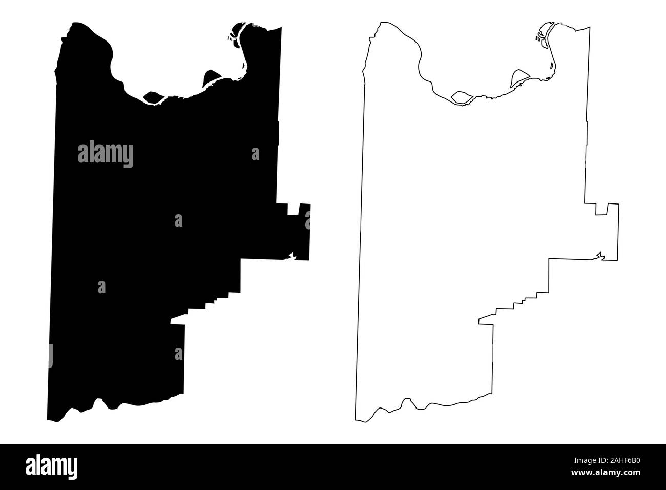 Sebastian Comté (Arkansas (États-Unis County, États-Unis d'Amérique,USA, États-Unis, US) map vector illustration gribouillage, croquis Sebastian site Illustration de Vecteur