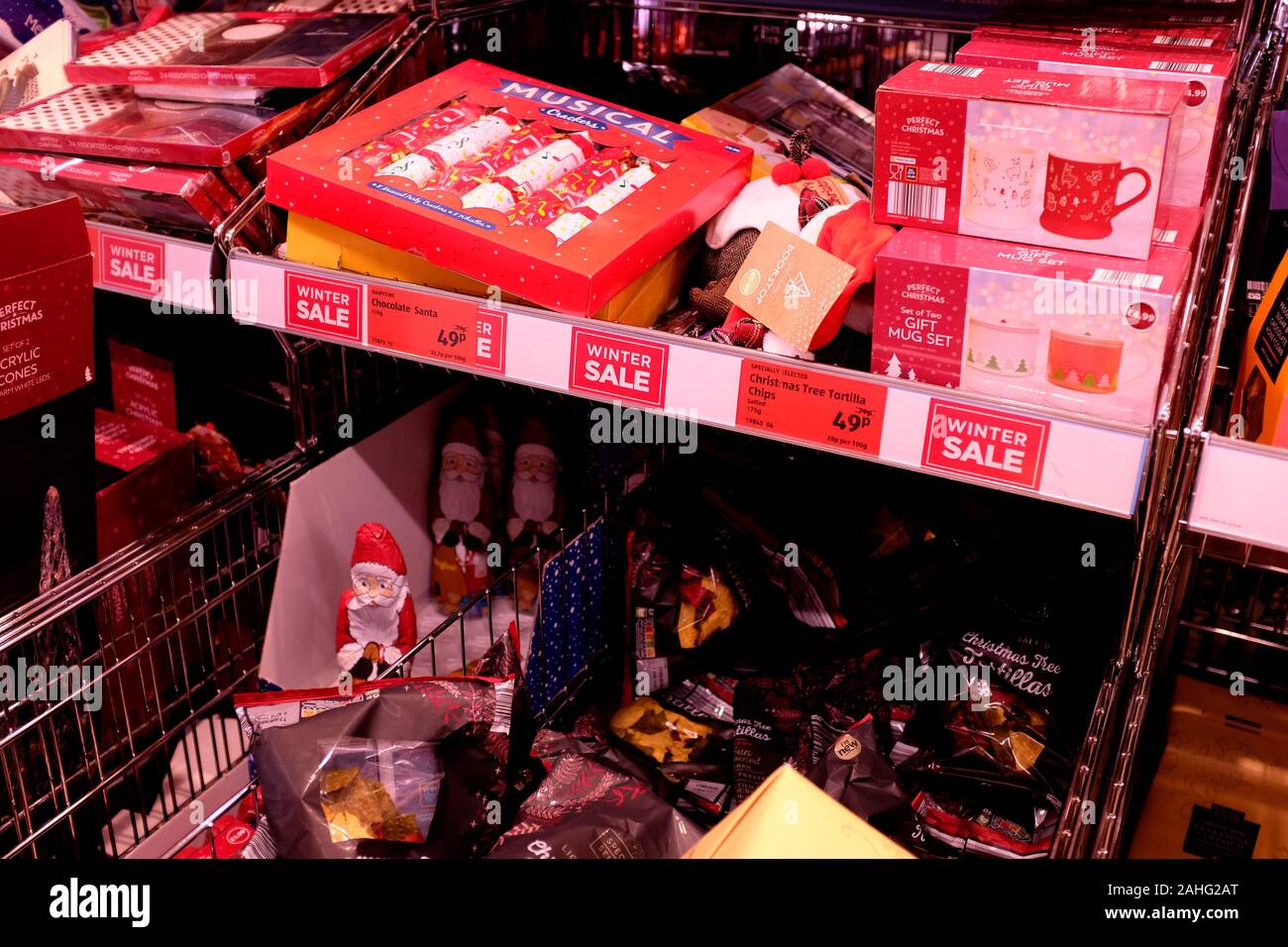 Supermarché aldi à Herne Bay East Kent uk décembre 2019 Banque D'Images