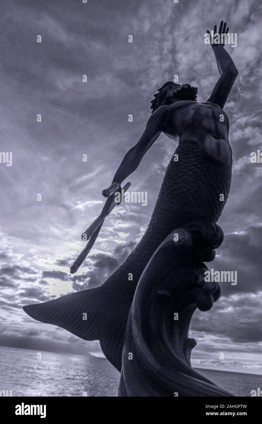 Poseidon sculpture Banque de photographies et d’images à haute résolution Alamy