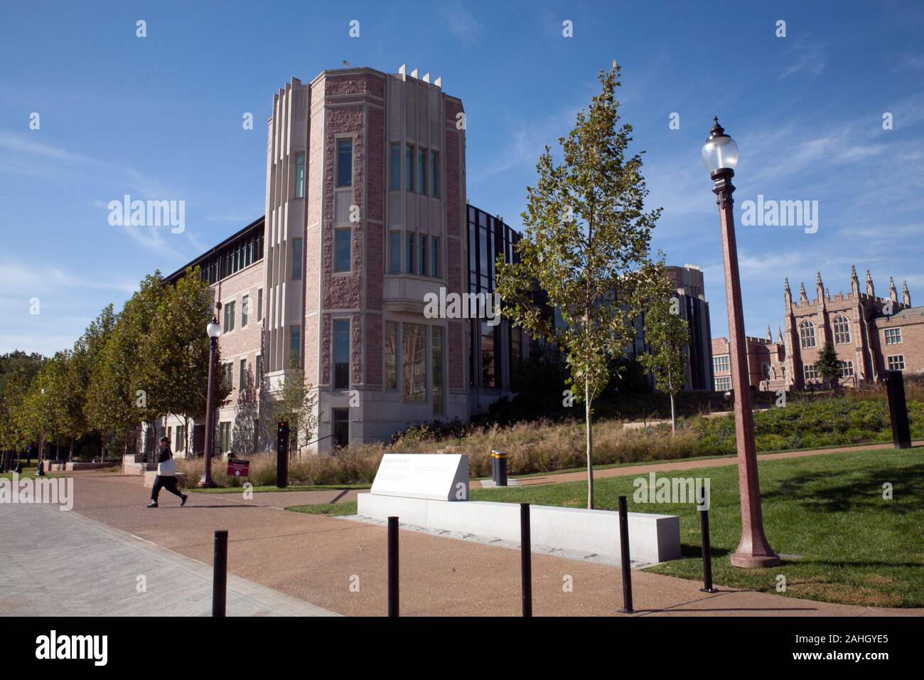 L'Université de Washington à St Louis (Missouri). Banque D'Images